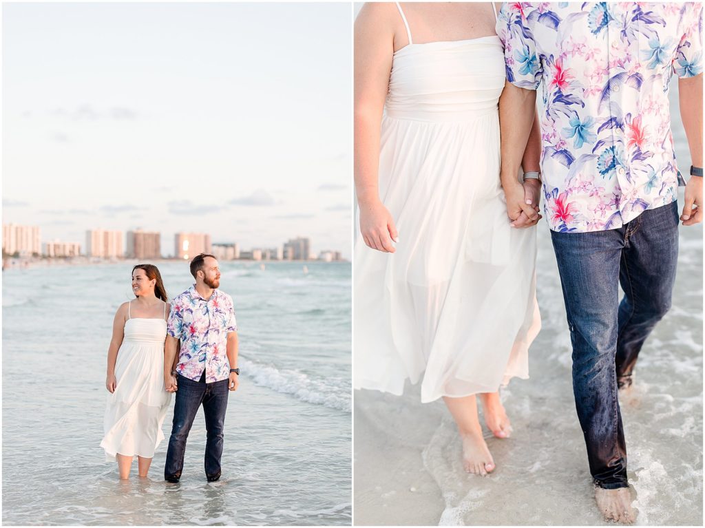 Clearwater Beach Engagement Photos
